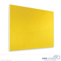 Pinboard Frameless Canary Yellow 100x180 cm (W)