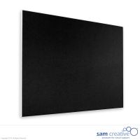 Pinboard Frameless Black 100x180 cm (W)