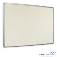 Pinboard Pro Series Ivory White 120x200 cm