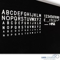 Letters for letter board 30 mm