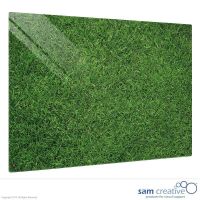 Whiteboard Glass Solid Grass 90x120 cm