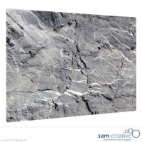 Whiteboard Glass Solid Rocks 45x60 cm